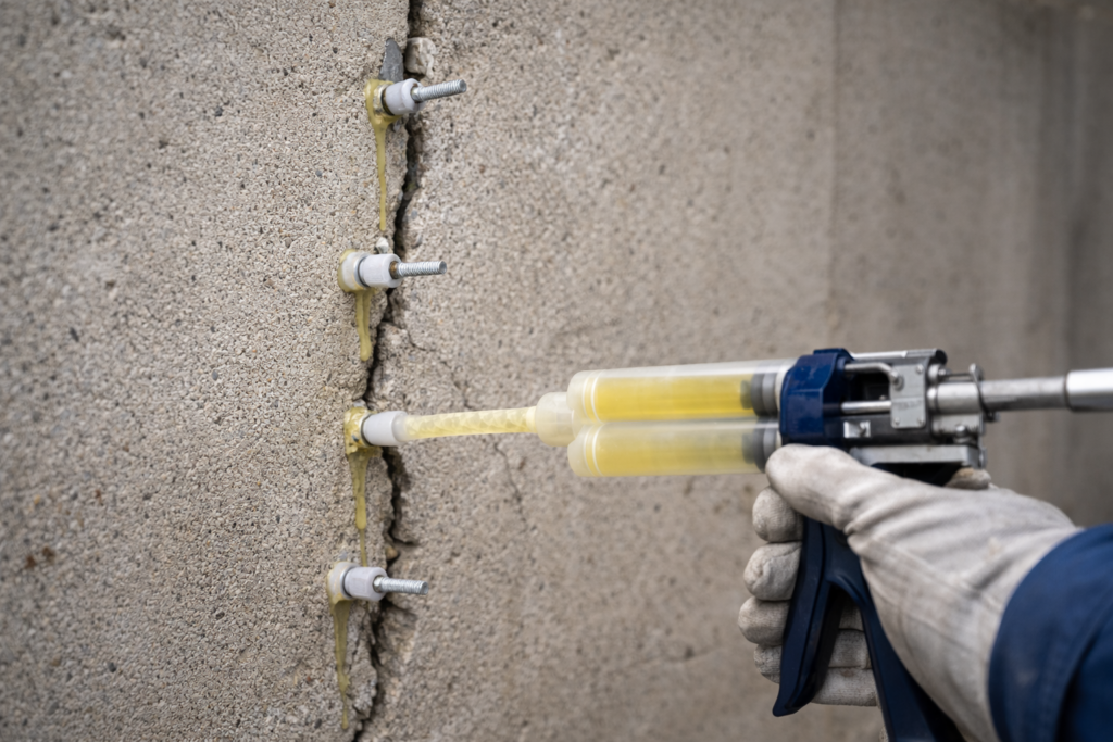 Foundation crack repair in Star Idaho