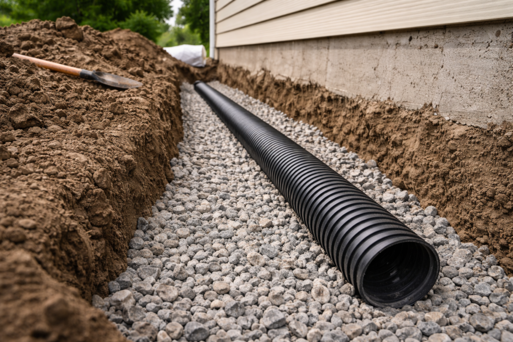 Foundation drainage solutions in Star Idaho