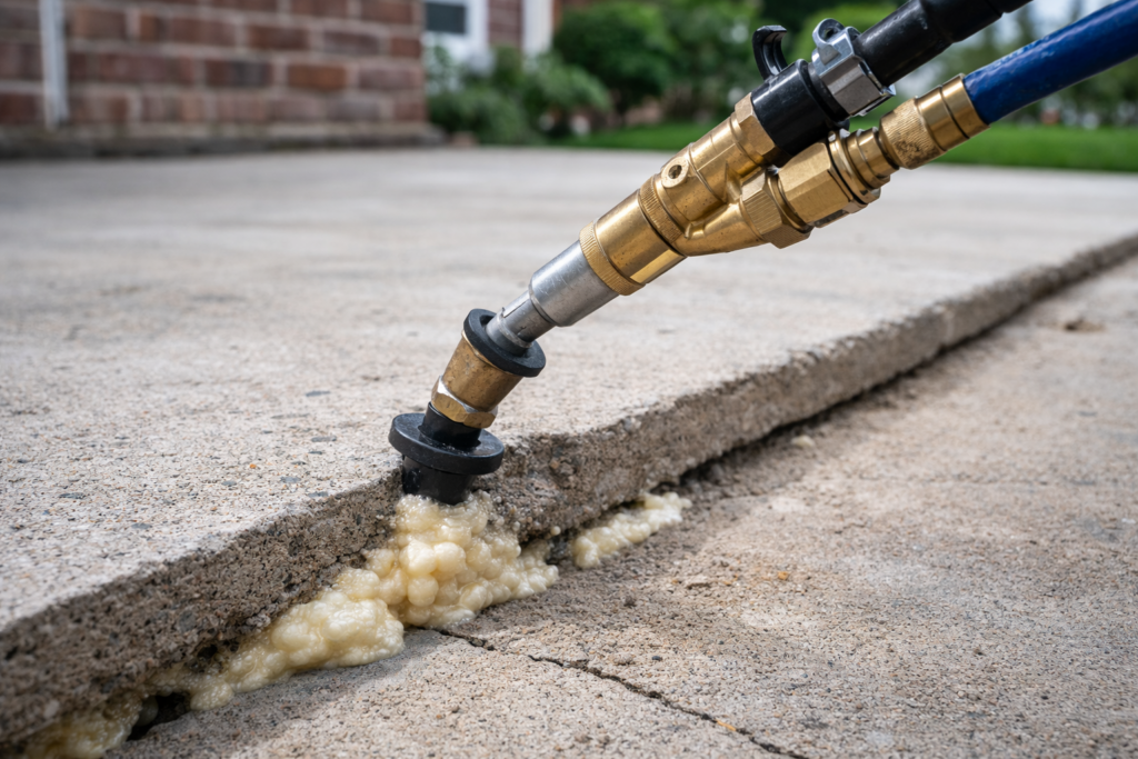 Slab foundation repair service in Star Idaho